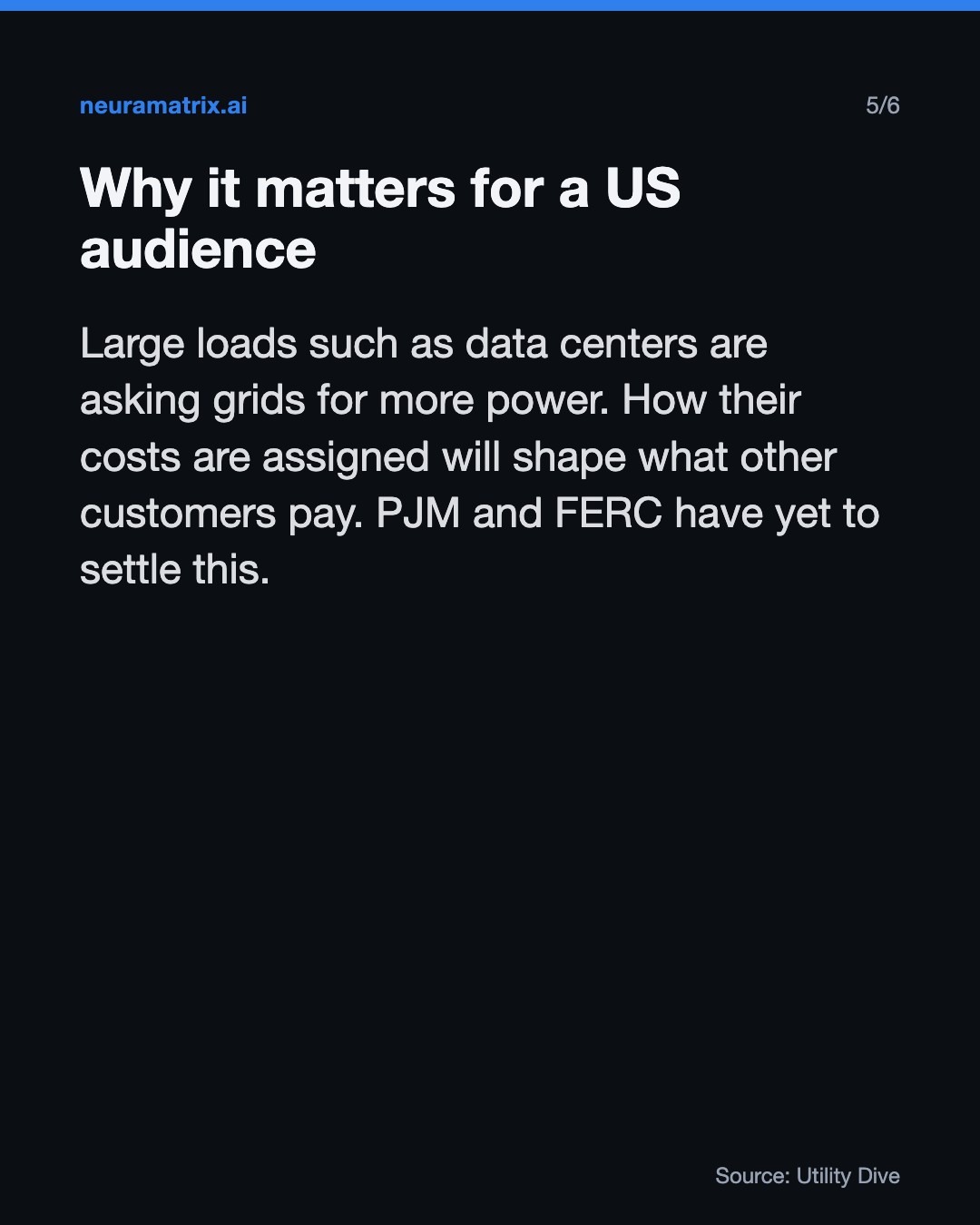 Why it matters for a US audience. Large loads such as data centers are asking grids for more power. How their costs are assigned will shape what other customers pay. PJM and FERC have yet to settle this.
